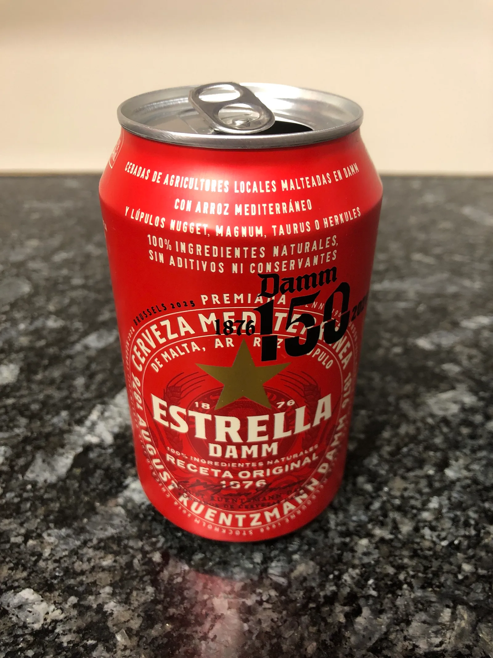 Estrella Damm (Llauna), tastada a Casa meva · Berga