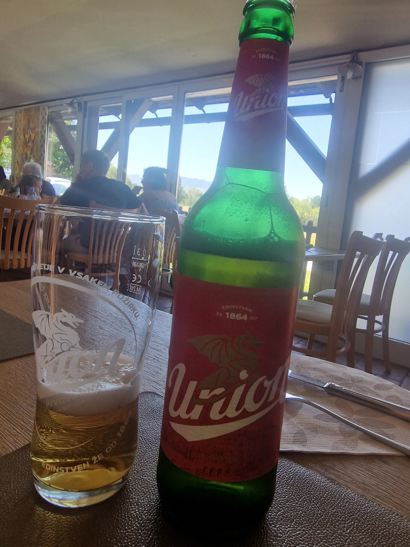Unión (ampolla), tastada a Obkaminu · Postojna