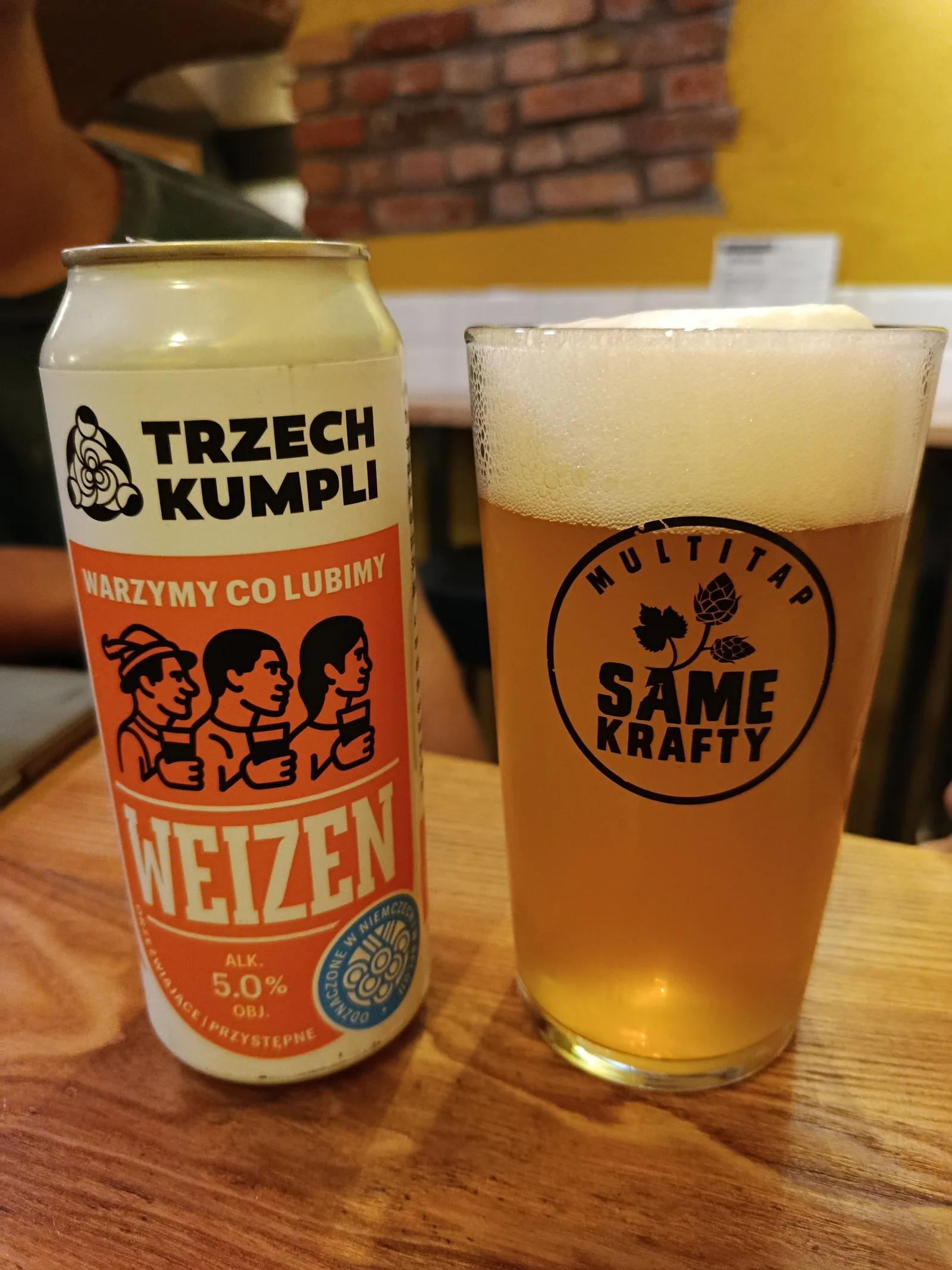 Warzymy Colubimy weizen, tastada a Cerveseria Same Crafty · Warsaw