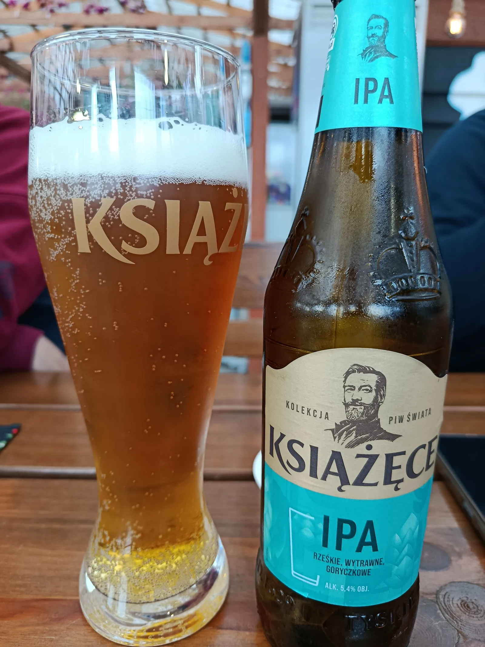 Ksiazece IPA, tastada a Nalesnikarnia Marta (Guingueta Bàltic) · Jastarnia
