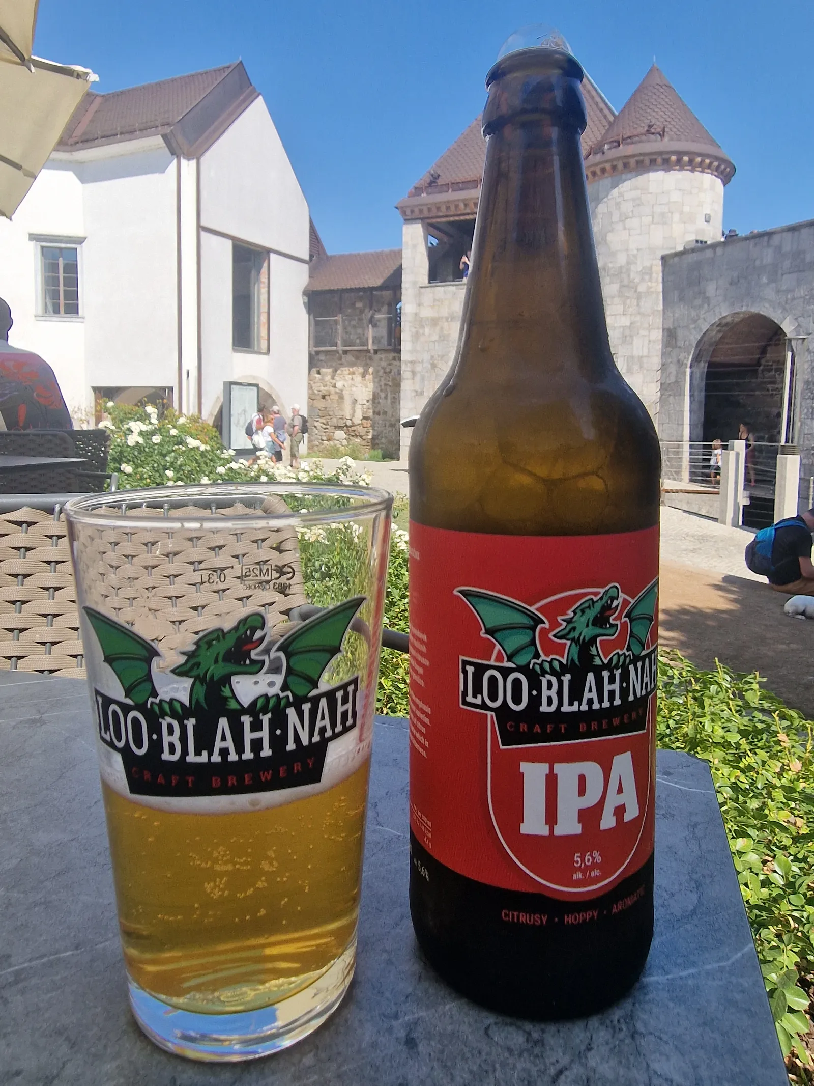 Loo blah nah, tastada a Castell de lubjiana · Lubjiana
