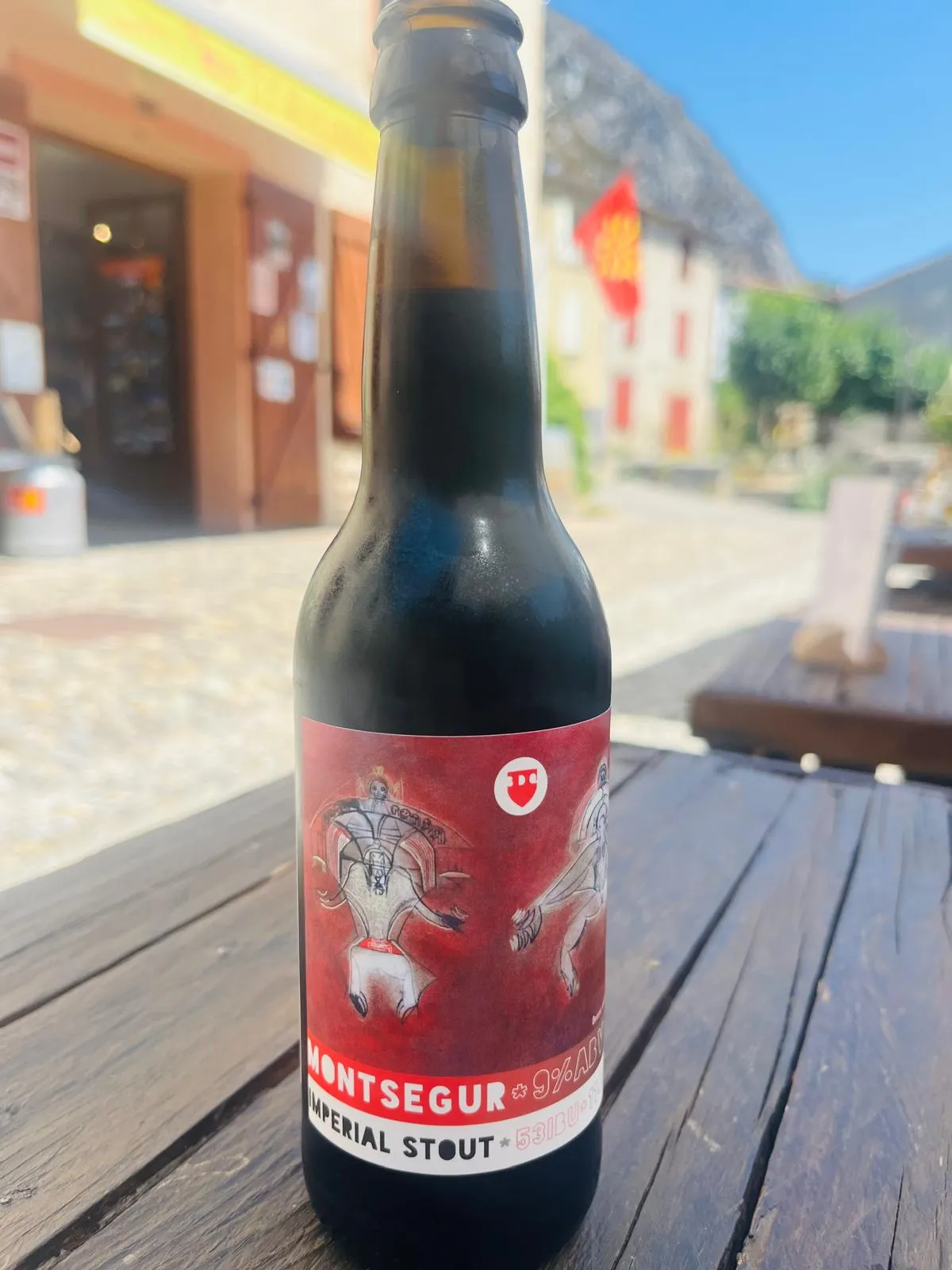 Montsegur, tastada a Montsegur