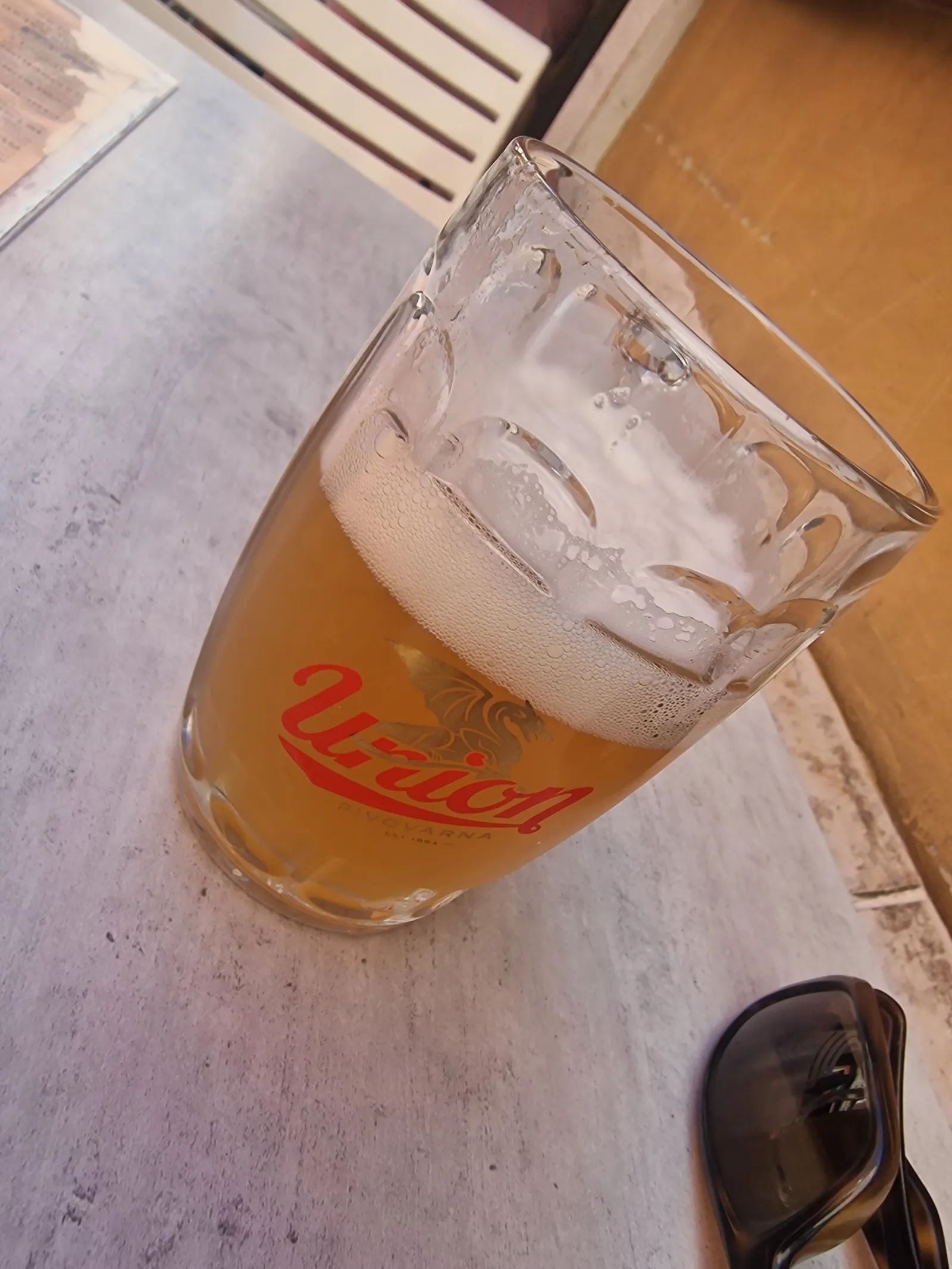 Draft IPA (IPA de barril), tastada a Tala mare · Piran